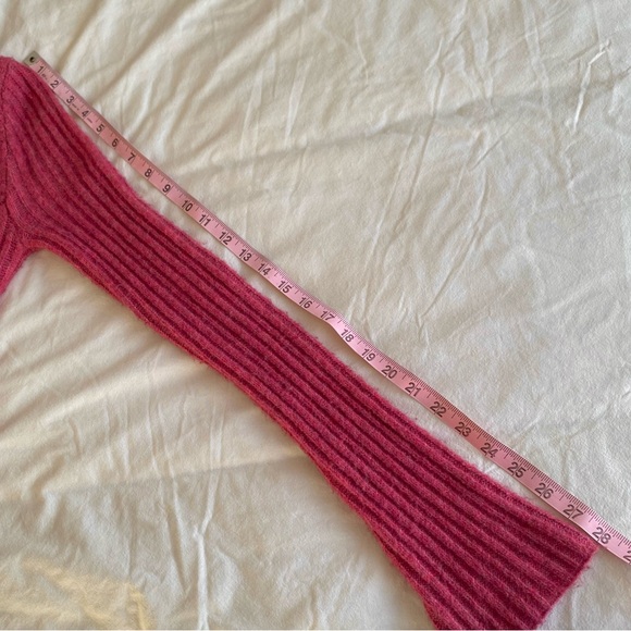 Kimchi Berry Hannah Lace Trim Babydoll Sweater - Picture 6 of 11